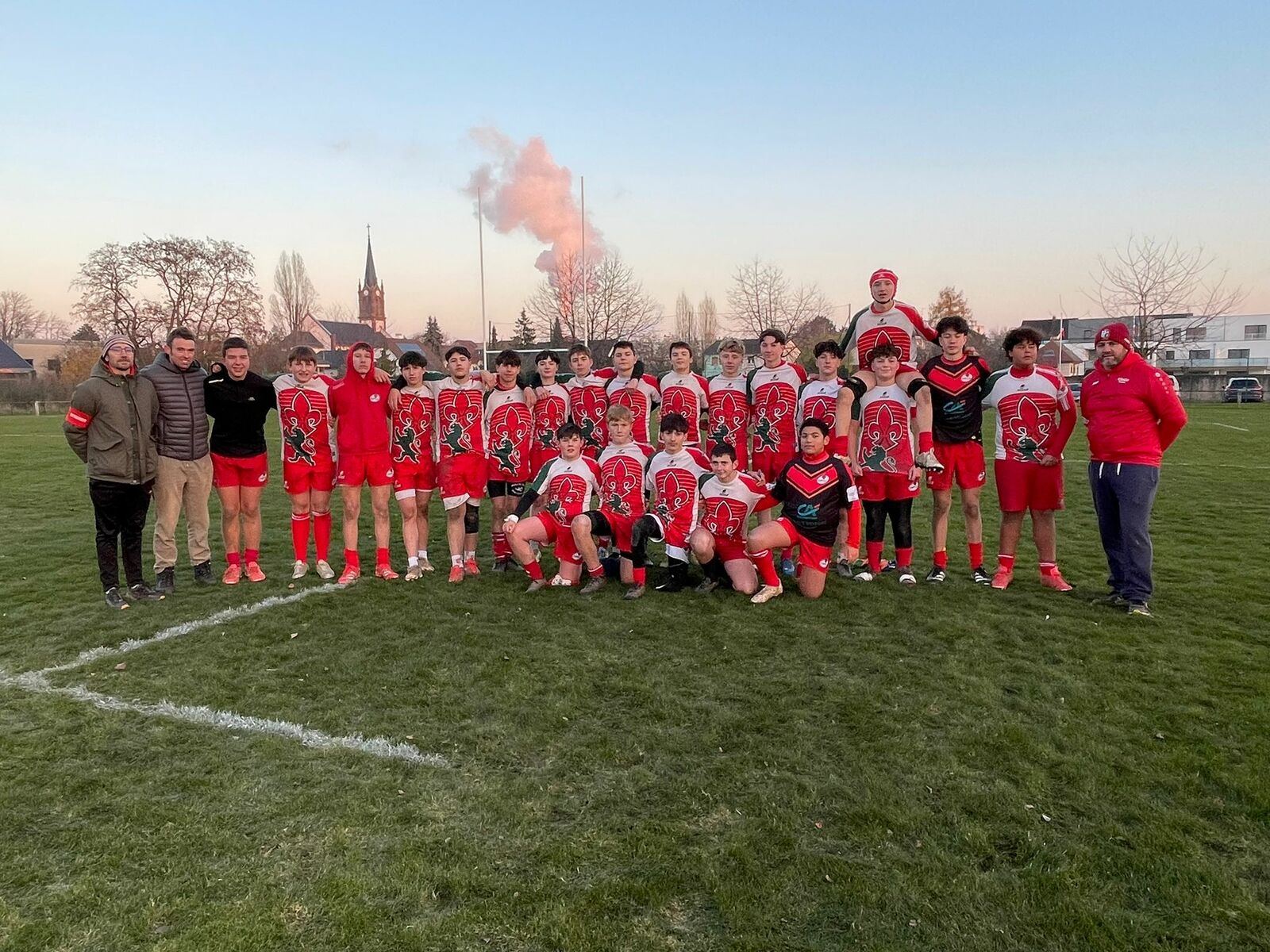 PREMIERE VICTOIRE DE NOS CADETS