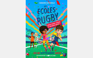 SEMAINE NATIONALE ECOLE DE RUGBY