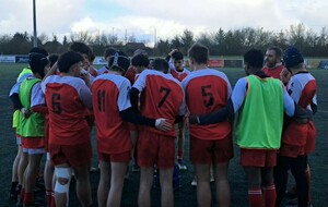 QUART DE FINALES RETOUR M16 – REGIONALE 1