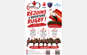 RECRUTEMENT ECOLE DE RUGBY SAISON 2026-2027
