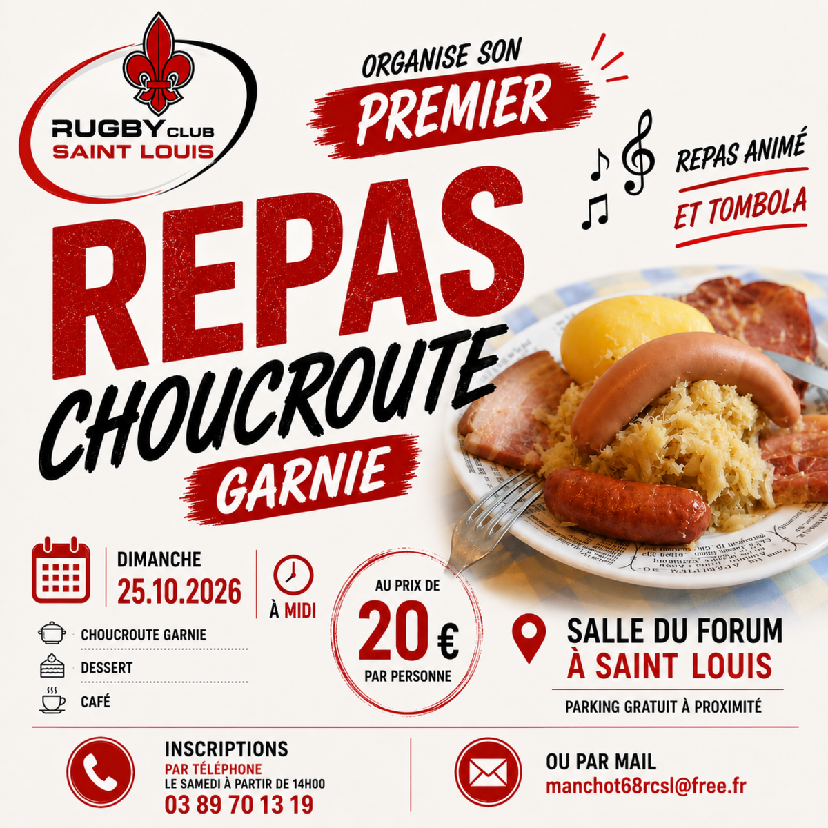 REPAS CHOUCROUTE