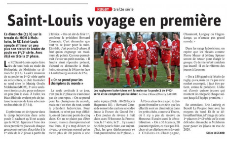 SAINT-LOUIS VOYAGE EN PREMIERE