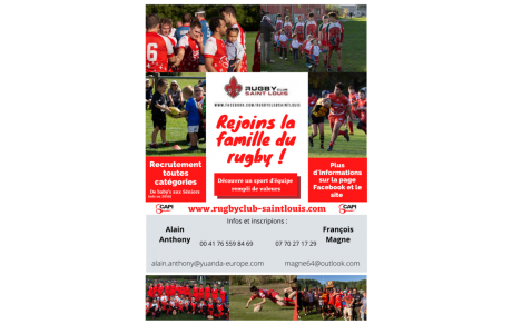 LE RC SAINT LOUIS RECRUTE... 