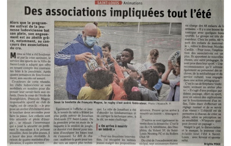DES ASSOCIATIONS IMPLIQUEES TOUT L'ETE