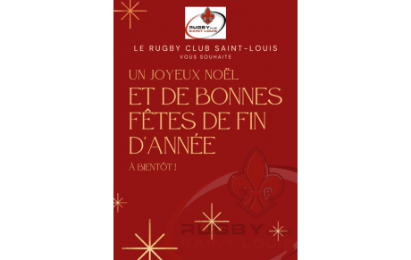 BONNES FÊTES DE FIN D'ANNÉE