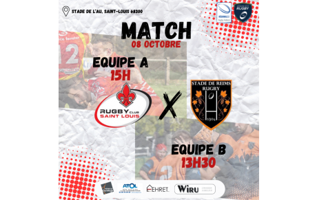 MATCH CHAMPIONNAT SENIORS