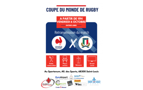 VENEZ ENCOURAGER LES BLEUS AVEC NOUS