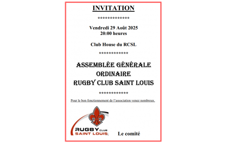 ASSEMBLÉE GÉNÉRALE 